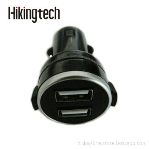 Car charger for iPhone, with output of 1+1A